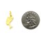 14K Gold Queen Nefertiti Charm Egyptian Jewelry New |A 22mm x 10mm